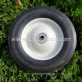 8x1.75 solid semi pneumatic rubber wheel